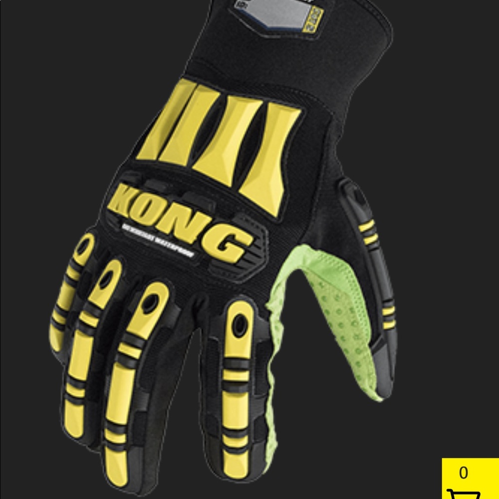 Size large ironclad gloves